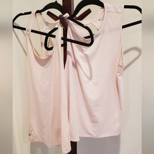 Athleta 2-tank bundle, light coral, both size S
